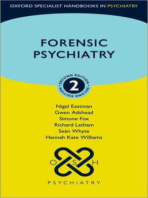 cover image of Forensic Psychiatry